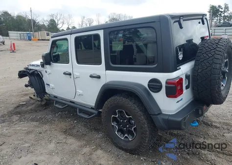 2023 Jeep Wrangler 4Xe Rubicon 4X4 from USA, damaged, VIN 1C4JJXR67PW580436